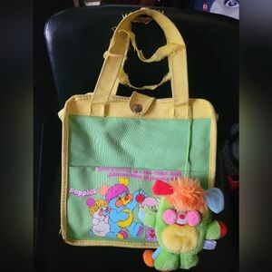 Vintage POPPLES handbag W Popple Coin Purse